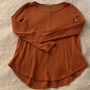 Charlotte Russe XS Burnt orange Long sleeve